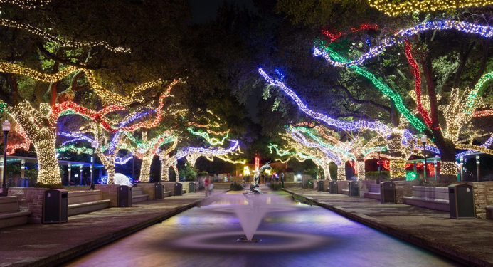 Houston shines as a top city for Christmas celebrations.