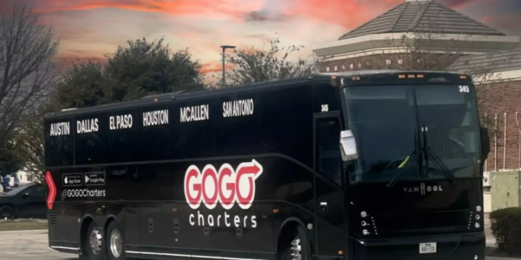A charter bus company plans to start services from Houston to San Antonio and other cities across Texas.