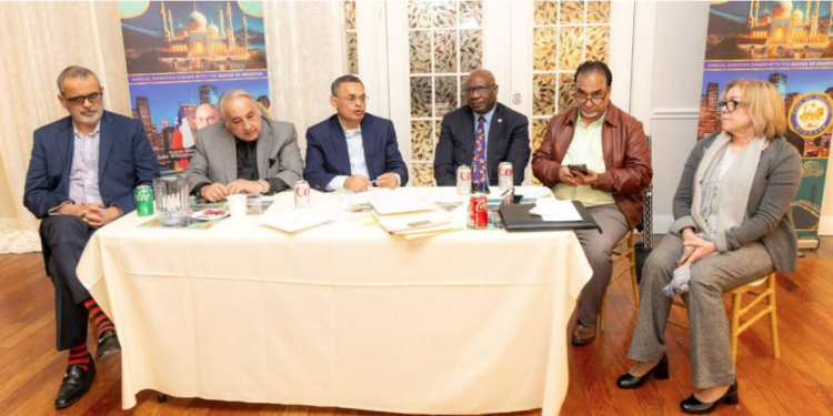 Organizing Committee and Volunteers Meet for Houston Iftar 2025