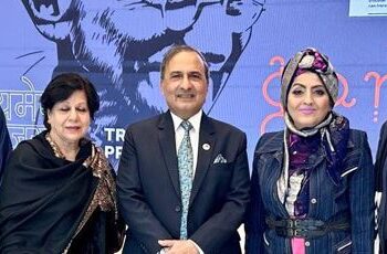 Khalid Chishti Makes History as First Pakistani Guest Speaker at Eternal Gandhi Museum