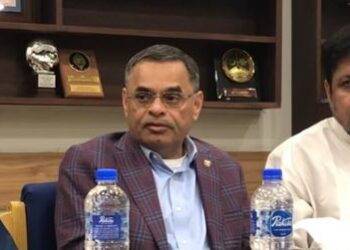 ہیوسٹن کراچی سسٹر سٹی ایسوسی ایشن کے صدر سعید شیخ ، کراچی پریس کلب کے مہمان