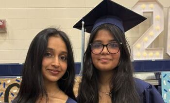 Aliha Ali & Areesha Faisal Lead Clements Graduation