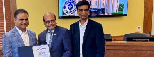Pakistan Association of Greater Houston Recognized at Fort Bend County Proclamation Ceremony