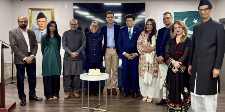 پاکستان سینٹر میں قائدِاعظم کی 149ویں سالگرہ کی پُروقار تقریب