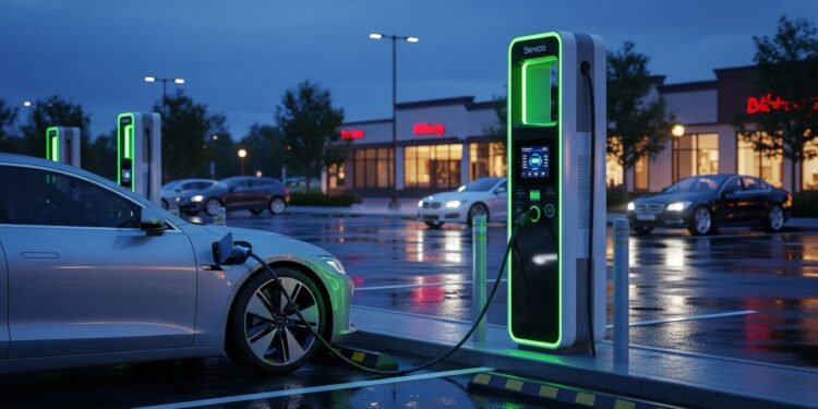 Ribbon Cutting Marks Launch of EV Charging Stations in Sugar Land