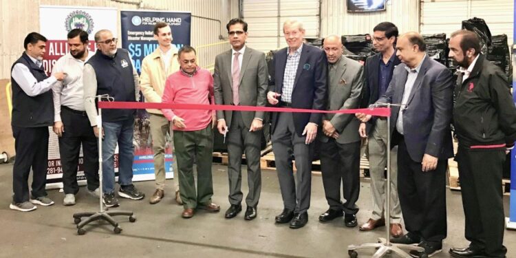 Pakistan Floods Relief and Rehabilitation Efforts Dispatched Three Medical Support Containers