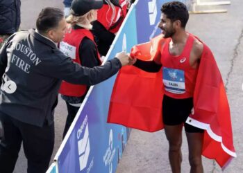 زوہیر طالبی نے ہیوسٹن میراتھن میں تاریخ رقم کر دی