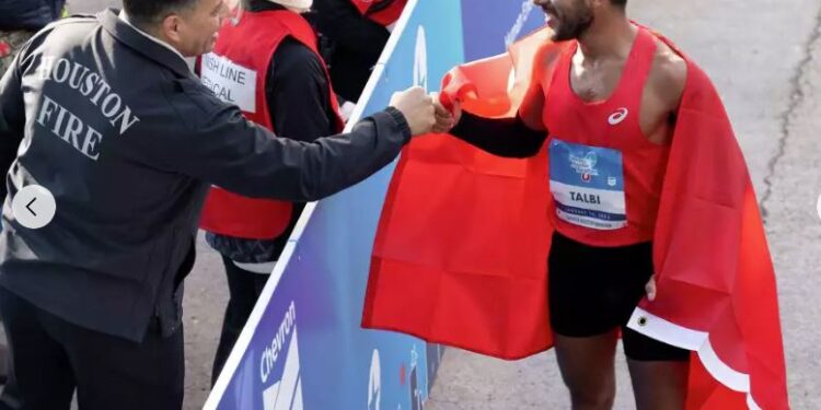 زوہیر طالبی نے ہیوسٹن میراتھن میں تاریخ رقم کر دی
