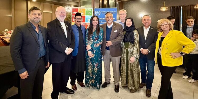 UNA Houston Hosts Inspiring Iftar Dinner Promoting Unity and Dialogue